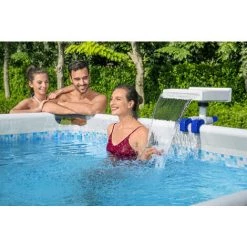 Fontaine Pour Piscine Cascade Flowclear BESTWAY Lumières LED 7 Couleurs Pour Piscines Hors Sol -BESTWAY Soldes Boutique 54690972 3