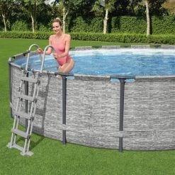 Piscine Power Steel 427x122 Cm Bestway - N/A -BESTWAY Soldes Boutique 54948686 4