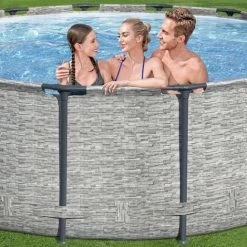 Piscine Power Steel 427x122 Cm Bestway - N/A -BESTWAY Soldes Boutique 54948686 5