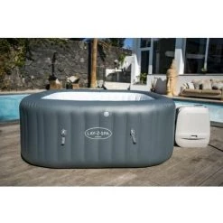 Spa Gonflable Bestway Lay-Z-Spa Hawaii Carré 4 à 6 Places HydroJet Pro -BESTWAY Soldes Boutique 55284646 3