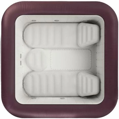 Spa Gonflable Bestway Lay-Z-Spa Maldives Carré 5 à 7 Places Hydrojet Pro - Marron 6 Spa Gonflable Bestway Lay-Z-Spa Maldives Carré 5 à 7 Places Hydrojet Pro - Marron – Image 4