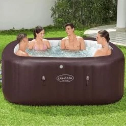 Spa Gonflable Bestway Lay-Z-Spa Maldives Carré 5 à 7 Places Hydrojet Pro - Marron 11 Spa Gonflable Bestway Lay-Z-Spa Maldives Carré 5 à 7 Places Hydrojet Pro - Marron -BESTWAY Soldes Boutique 55284699 5