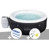 Kit Spa Gonflable Bestway Lay-Z-Spa Miami Rond Airjet 4 Places + 6 Filtres + Kit De Nettoyage