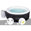 Kit Spa Gonflable Bestway Lay-Z-Spa Miami Rond Airjet 4 Places + Kit Traitement Brome + Kit De Nettoyage -BESTWAY Soldes Boutique 55406120 1