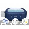 Kit Spa Gonflable Bestway Lay-Z-Spa Hawaii Carré Airjet 4/6 Places + 6 Filtres + Kit Traitement Brome + Kit De Nettoyage -BESTWAY Soldes Boutique 55406237 1