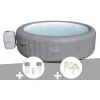 Kit Spa Gonflable Bestway Lay-Z-Spa Grenada Rond Airjet 6/8 Places + Kit Traitement Brome + Porte-gobelets -BESTWAY Soldes Boutique 55406294 1