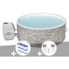 Kit Spa Gonflable Bestway Lay-Z-Spa Vancouver Rond Airjet Plus 3/5 Places + 6 Filtres + Kit Traitement Brome -BESTWAY Soldes Boutique 55406312 1