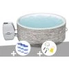 Kit Spa Gonflable Bestway Lay-Z-Spa Vancouver Rond Airjet Plus 3/5 Places + 6 Filtres + Kit De Nettoyage 2 Kit Spa Gonflable Bestway Lay-Z-Spa Vancouver Rond Airjet Plus 3/5 Places + 6 Filtres + Kit De Nettoyage -BESTWAY Soldes Boutique 55406314 1