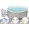 Kit Spa Gonflable Bestway Lay-Z-Spa Vancouver Rond Airjet Plus 3/5 Places + 6 Filtres + Kit Traitement Brome + Kit De Nettoyage -BESTWAY Soldes Boutique 55406323 1