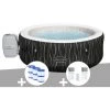 Kit Spa Gonflable Bestway Lay-Z-Spa Hollywood Rond Airjet 4/6 Places + 6 Filtres + Kit Traitement Brome -BESTWAY Soldes Boutique 55406351 1