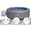 Kit Spa Gonflable Bestway Lay-Z-Spa Santorini Rond HydroJet Pro 5/7 Places + Kit Traitement Brome + Kit De Nettoyage + Auvent -BESTWAY Soldes Boutique 55406397 1