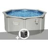 Kit Piscine Acier Ronde Bestway Hydrium 3,00 X 1,20 Cm + Pompe à Chaleur -BESTWAY Soldes Boutique 55406451 1