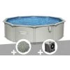Kit Piscine Acier Ronde Bestway Hydrium 4,60 X 1,20 Cm + 10 Kg De Zéolite + Pompe à Chaleur -BESTWAY Soldes Boutique 55406479 1