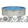 Kit Piscine Acier Ronde Bestway Hydrium 4,60 X 1,20 Cm + 10 Kg De Zéolite + Kit De Traitement Au Chlore + Kit D'entretien Deluxe -BESTWAY Soldes Boutique 55406487 1