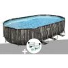 Kit Piscine Tubulaire Ovale Bestway Power Steel Décor Bois 6,10 X 3,66 X 1,22 M + Kit De Traitement Au Chlore 1 Kit Piscine Tubulaire Ovale Bestway Power Steel Décor Bois 6,10 X 3,66 X 1,22 M + Kit De Traitement Au Chlore -BESTWAY Soldes Boutique 55406498 1