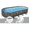 Kit Piscine Tubulaire Ovale Bestway Power Steel Décor Bois 7,32 X 3,66 X 1,22 M + 6 Cartouches De Filtration + Kit D'entretien Deluxe 2 Kit Piscine Tubulaire Ovale Bestway Power Steel Décor Bois 7,32 X 3,66 X 1,22 M + 6 Cartouches De Filtration + Kit D'entretien Deluxe -BESTWAY Soldes Boutique 55406512 1