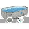 Kit Piscine Tubulaire Ovale Bestway Power Steel SwimVista Avec Hublots 4,88 X 3,05 X 1,07 M + 10 Kg De Zéolite + Kit De Traitement Au Chlore 1 Kit Piscine Tubulaire Ovale Bestway Power Steel SwimVista Avec Hublots 4,88 X 3,05 X 1,07 M + 10 Kg De Zéolite + Kit De Traitement Au Chlore -BESTWAY Soldes Boutique 55406553 1