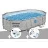 Kit Piscine Tubulaire Ovale Bestway Power Steel SwimVista Avec Hublots 4,88 X 3,05 X 1,07 M + Kit De Traitement Au Chlore + Kit D'entretien Deluxe 1 Kit Piscine Tubulaire Ovale Bestway Power Steel SwimVista Avec Hublots 4,88 X 3,05 X 1,07 M + Kit De Traitement Au Chlore + Kit D'entretien Deluxe -BESTWAY Soldes Boutique 55406557 1
