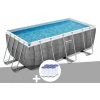 Kit Piscine Tubulaire Rectangulaire Bestway Power Steel 4,12 X 2,01 X 1,22 M + 6 Cartouches De Filtration -BESTWAY Soldes Boutique 55406581 1