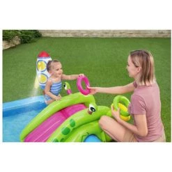 Aire De Jeux Little Astronaut BESTWAY - 228 X 206 X 84 Cm - 308 L - 53126 - Bleu -BESTWAY Soldes Boutique 55525075 4