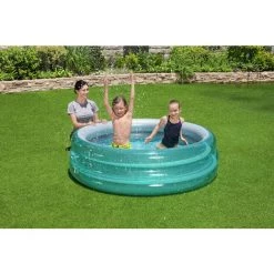 Piscine Gonflable Pour Enfants Bestway Big Metallic 3-Ring Pool 170x53 Cm -BESTWAY Soldes Boutique 55540839 3