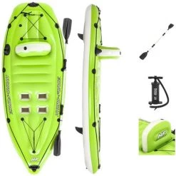 Kayak Gonflable Bestway Hydro-Force Koracle 270x100 Cm Individuel Pagaie Et Pompe