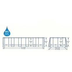 Piscine Hors-sol Tubulaire Bestway Power Steel Oval Imitation Bois 732x366x122 Cm Épurateur à Cartouche De 9 463 L/H 8 Piscine Hors-sol Tubulaire Bestway Power Steel Oval Imitation Bois 732x366x122 Cm Épurateur à Cartouche De 9 463 L/H -BESTWAY Soldes Boutique 55561077 2