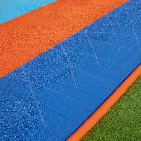 Bestway H2OGO Triple Toboggan Aquatique 488 Cm - Oranje 6 Bestway H2OGO Triple Toboggan Aquatique 488 Cm - Oranje – Image 4