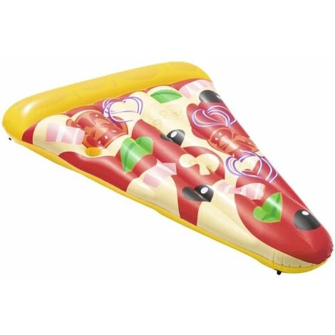 Bestway Chaise Longue Gonflable Flottante Pizza Party 188 X 130 Cm 4 Bestway Chaise Longue Gonflable Flottante Pizza Party 188 X 130 Cm – Image 2