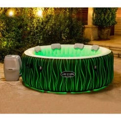 Spa Gonflable Rond Hollywood Airjet 4 à 6 Personnes - 60059 - Bestway - Multicouleur -BESTWAY Soldes Boutique 57519709 4