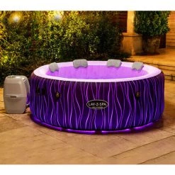 Spa Gonflable Rond Hollywood Airjet 4 à 6 Personnes - 60059 - Bestway - Multicouleur -BESTWAY Soldes Boutique 57519709 5