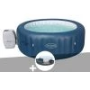 Kit Spa Gonflable Bestway Lay-Z-Spa Milan Rond Airjet Plus 4/6 Places + Ensemble Mobilier -BESTWAY Soldes Boutique 57670653 1