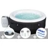 Kit Spa Gonflable Bestway Lay-Z-Spa Miami Rond Airjet 4 Places + Ensemble Mobilier 4 Modules + 6 Filtres + Kit Traitement Brome -BESTWAY Soldes Boutique 57673086 1