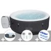 Kit Spa Gonflable Bestway Lay-Z-Spa Havana Rond Airjet 2/4 Places + Ensemble Mobilier 4 Modules + 6 Filtres + Kit Traitement Brome -BESTWAY Soldes Boutique 57673155 1