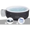 Kit Spa Gonflable Bestway Lay-Z-Spa Havana Rond Airjet 2/4 Places + Ensemble Mobilier 4 Modules + 6 Filtres -BESTWAY Soldes Boutique 57673157 1
