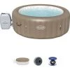Spa Gonflable BESTWAY - Lay-Z-Spa Palm Spring - 196 X 71 Cm - 4/6 Places - Rond (Inclus : Couverture, Pompe, Cartouche Et Diffus -BESTWAY Soldes Boutique 57867022 1