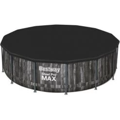 Kit Piscine Hors Sol Tubulaire BESTWAY Steel Pro Max™ - 427 X 107 Cm - Ronde (Livrée Avec Pompe De Filtration, échelle Et B -BESTWAY Soldes Boutique 57867037 3
