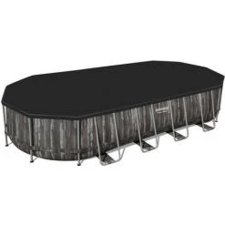 Kit Piscine Hors Sol Tubulaire BESTWAY - Power Steel™ - 732 X 366 X 122 Cm - Ovale (Pompe De Filtration, échelle, Diffuseur, -BESTWAY Soldes Boutique 57867115 3