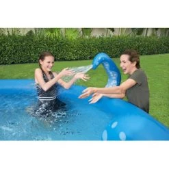 Piscine Hors Sol Autoportante BESTWAY - Fast Set Pieuvre Octopool - 274 X 76 Cm - Ronde (Livrée Avec Un Patch De Réparation) -BESTWAY Soldes Boutique 57868689 5