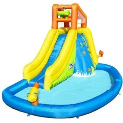 Château Gonflable Avec Pataugeoire Et Toboggan - 435 X 286 X 267 Cm - ZIGGY De BESTWAY - Multicolore -BESTWAY Soldes Boutique 57914899 3