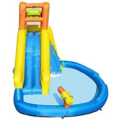 Château Gonflable Avec Pataugeoire Et Toboggan - 435 X 286 X 267 Cm - ZIGGY De BESTWAY - Multicolore -BESTWAY Soldes Boutique 57914899 4