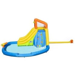 Château Gonflable Avec Pataugeoire Et Toboggan - 435 X 286 X 267 Cm - ZIGGY De BESTWAY - Multicolore -BESTWAY Soldes Boutique 57914899 5