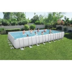 Piscina Fuori Terra Bestway 56623 Power Steel 956x488x132cm In Pvc