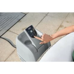 Spa Gonflable Bestway Lay-Z Madrid 120 Bulles AirJet 180x66 Cm Pour 4 Personnes Rond Marrron Zig Zag 11 Spa Gonflable Bestway Lay-Z Madrid 120 Bulles AirJet 180x66 Cm Pour 4 Personnes Rond Marrron Zig Zag -BESTWAY Soldes Boutique 58783465 5