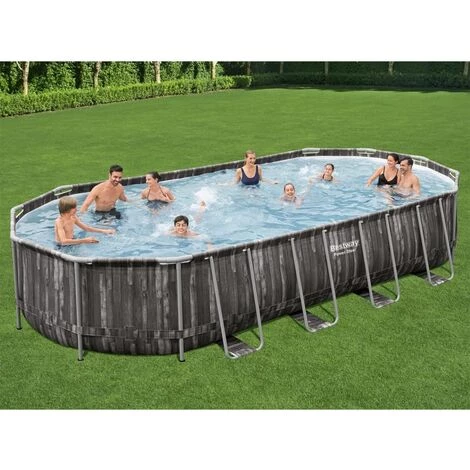 Ensemble De Piscine Ovale 7,32x3,66x1,22 M Bestway - N/A 4 Ensemble De Piscine Ovale 7,32x3,66x1,22 M Bestway - N/A â Image 2