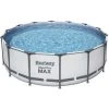 BESTWAY Piscine Tubulaire Ronde Grise Steel Pro Max Ø3.96 X H.1.22 M 2 BESTWAY Piscine Tubulaire Ronde Grise Steel Pro Max Ø3.96 X H.1.22 M -BESTWAY Soldes Boutique 59408703 1