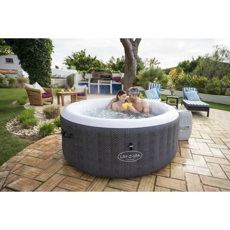 Spa Gonflable 60035 Lay-Z-Spa Havana Airjet™rond 4 Personnes Bestway 4 Spa Gonflable 60035 Lay-Z-Spa Havana Airjet™rond 4 Personnes Bestway – Image 2