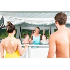 Dôme De Protection 58612 Pour Piscines Rondes 6x6x2,95m Bestway -BESTWAY Soldes Boutique 59467097 3