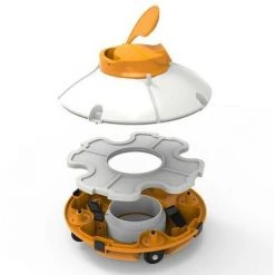 Robot Aspirateur De Piscine 12702O Frisbee Pour 15 M2 Bestway -BESTWAY Soldes Boutique 59591657 5