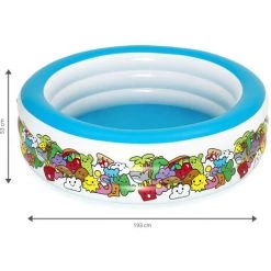 Piscine Gonflable Pour Enfants Bestway Animaux De Couleurs 193x53 Cm -BESTWAY Soldes Boutique 60612134 4